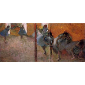 Degas, Edgar - Dancers in a Studio