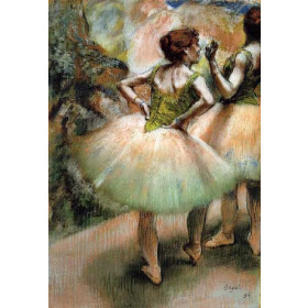 Degas, Edgar - Dancers, Pink and Green