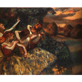 Degas, Edgar - Four Dancers