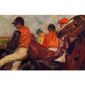 Degas, Edgar - Jockeys