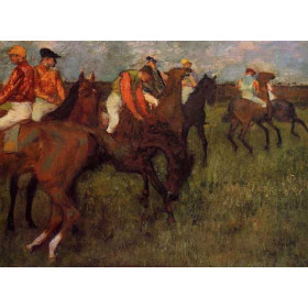 Degas, Edgar - Jockeys