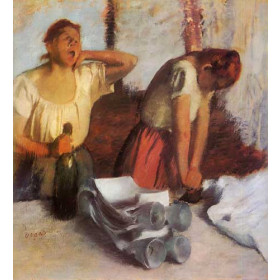 Degas, Edgar - Laundry Girls Ironing