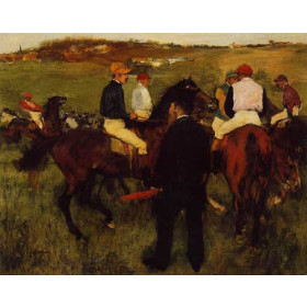 Degas, Edgar - Out of the Paddock