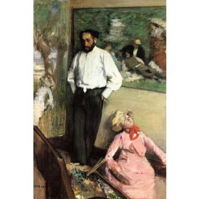 Degas, Edgar - Portrait of Henri Michel-Levy