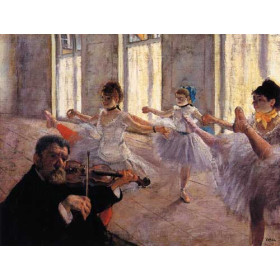 Degas, Edgar - Rehearsal