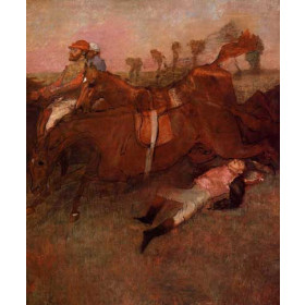 Degas, Edgar - Scene from the Steeplechase, the Fallen Jockey