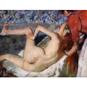 Degas, Edgar - The Bath (also known as Woman from Behind)