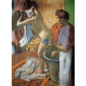 Degas, Edgar - The Cup of Tea (also known as Breakfast after Bathing)