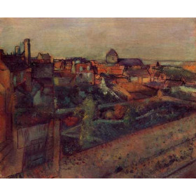 Degas, Edgar - View of Saint-Valery-sur-Somme