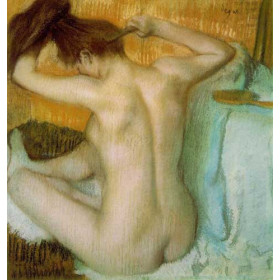 Degas, Edgar - Woman Combing Her Hair