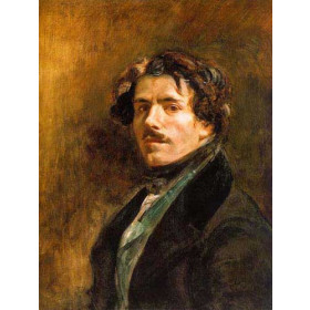 Delacroix, Eugene - Self Portrait