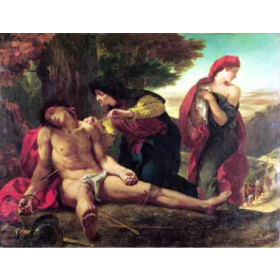 Delacroix, Eugene - St. Sebastian