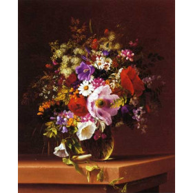 Dietrich, Adelheid(USA) - Wildflowers in a Glass Vase