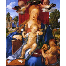 Durer, Albrecht - Madonna with the Siskin