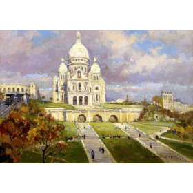 Edouard Leon Cortes - Le Sacre-coeur