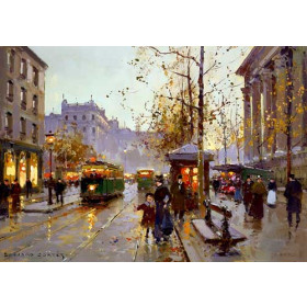 Edouard Leon Cortes - Place de la Madeleine