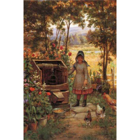 Edward Lamson Henry - The Little Flower Girl
