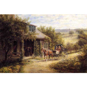 Edward Lamson Henry - Unexpected Visitors