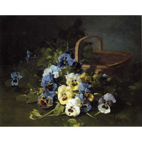 Edward Leavitt - Pansies