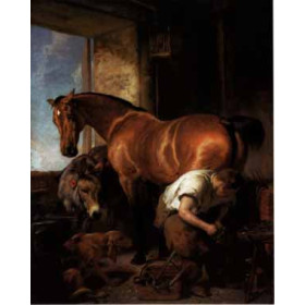 Edwin Henry Landseer - Shoeing