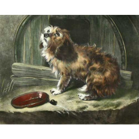 Edwin Henry Landseer - Theres No Place Like Home