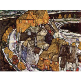 Egon Schiele - Island Town