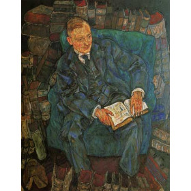 Egon Schiele - Portrait of Dr. Hugo Koller