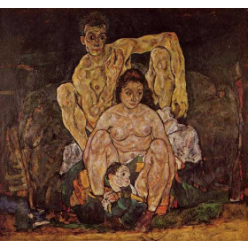 Egon Schiele - The Family