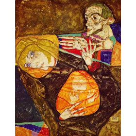 Egon Schiele - The Holy Family