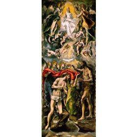 El Greco - Baptism of Christ