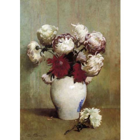 Emil Carlsen - Chrysanthemums