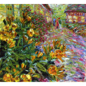 Emile Nolde - Yellow Flowering Shrub