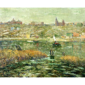 Ernest Lawson - Harlem River