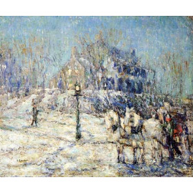 Ernest Lawson - The Dyckman House