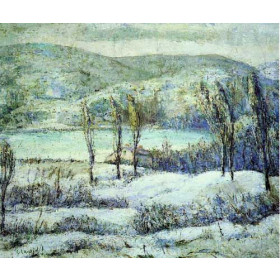 Ernest Lawson - Winter Scene