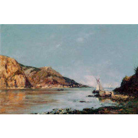 Eugene-Louis Boudin - Fourmis Bay, Beaulieu