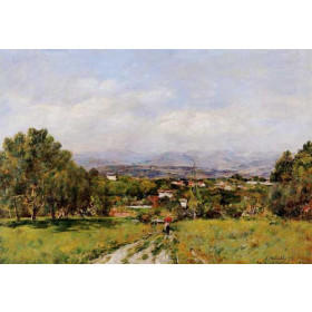 Eugene-Louis Boudin - Near Antibes