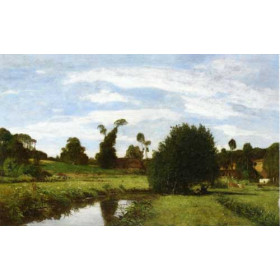 Eugene-Louis Boudin - Norman Landscape