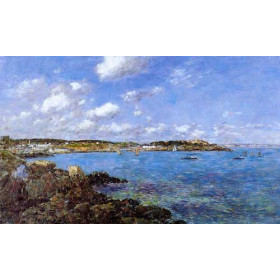 Eugene-Louis Boudin - The Bay of Douarnenez