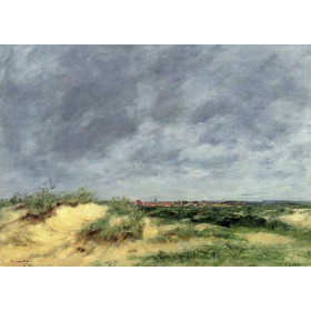 Eugene-Louis Boudin - The Berck Dunes