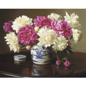 Evan Wilson - Peonies in Ginger Jar