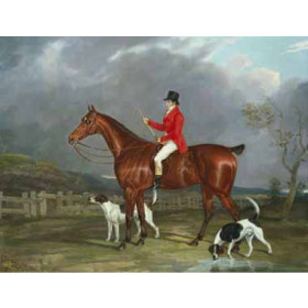 Federico Ballesio - A Huntsman and Hounds