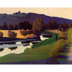 Felix Vallotton - Evening on the Loire