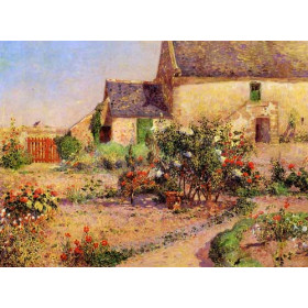 Ferdinand du Puigaudeau - The Garden at Kervaudu