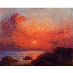 Ferdinand du Puigaudeau - The Sun Setting