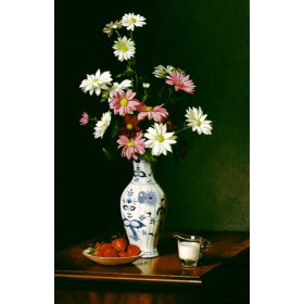 Flowers in a China Vase