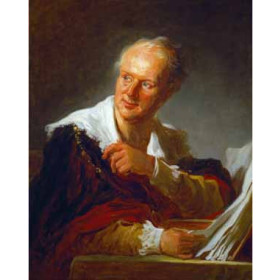 Fragonard, Jean Honore - Denis Diderot, French Writer