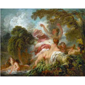 Fragonard, Jean Honore - The Bathers