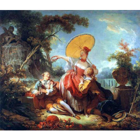 Fragonard, Jean Honore - The Musical Contest