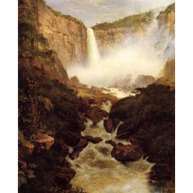 Frederic Edwin Church - Tequendama Falls, near Bogota, New Granada